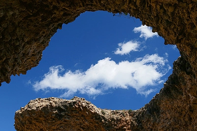 Blick Richtung Himmel