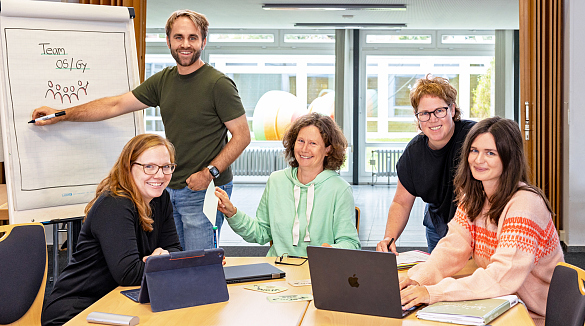 Gruppenbild des Teams Oberschulen und Gymnasien