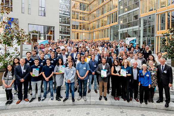 Schulen beim Netzwerktag BerufswahlSIEGEL Berlin 2019