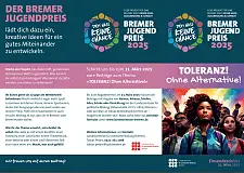 Screenshot des Infoflyers zum Preis