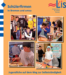 Titelblatt Schülerfirmen-Broschüre