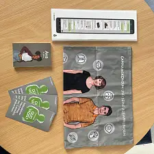 Übersicht über die Materialien aus dem Methodenset