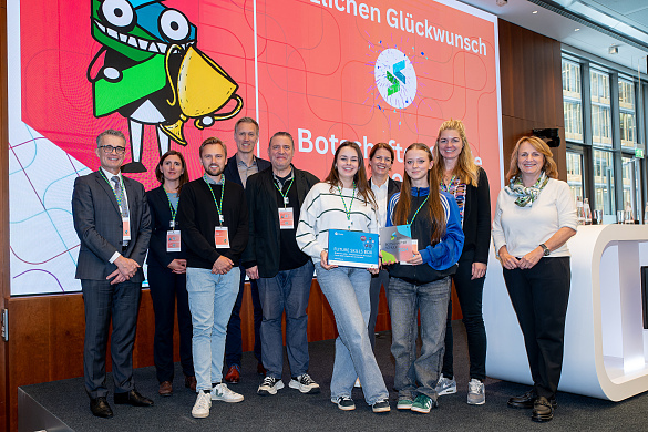 Gruppenfoto der Botschafterschule 2024 aus Bremen