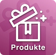 Symbol Geschenk mit Untertext Produkte