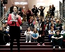 Eröffnung der Messe durch die Senatorin für Kinder und Bildung Dr. Claudia Bogedan