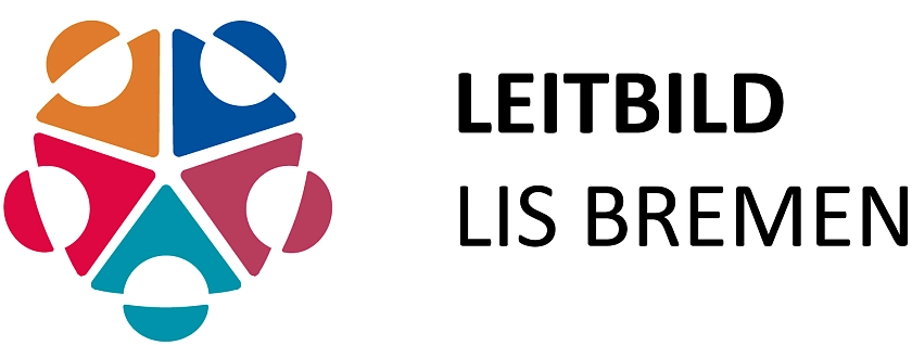 Bildmarke Leitbild: eine Gruppe von Personen bildet einen Stern