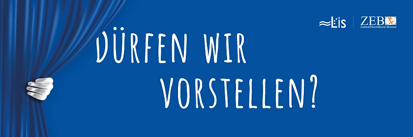 Bildmarke mit der Aufschrift: Dürfen wir vorstellen?