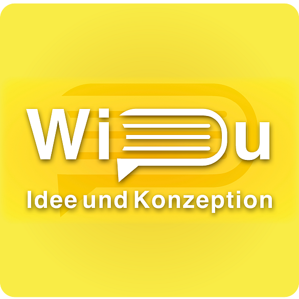 Logo Werkstatt inklusiver Deutschunterricht mit Text Idee und Konzeption