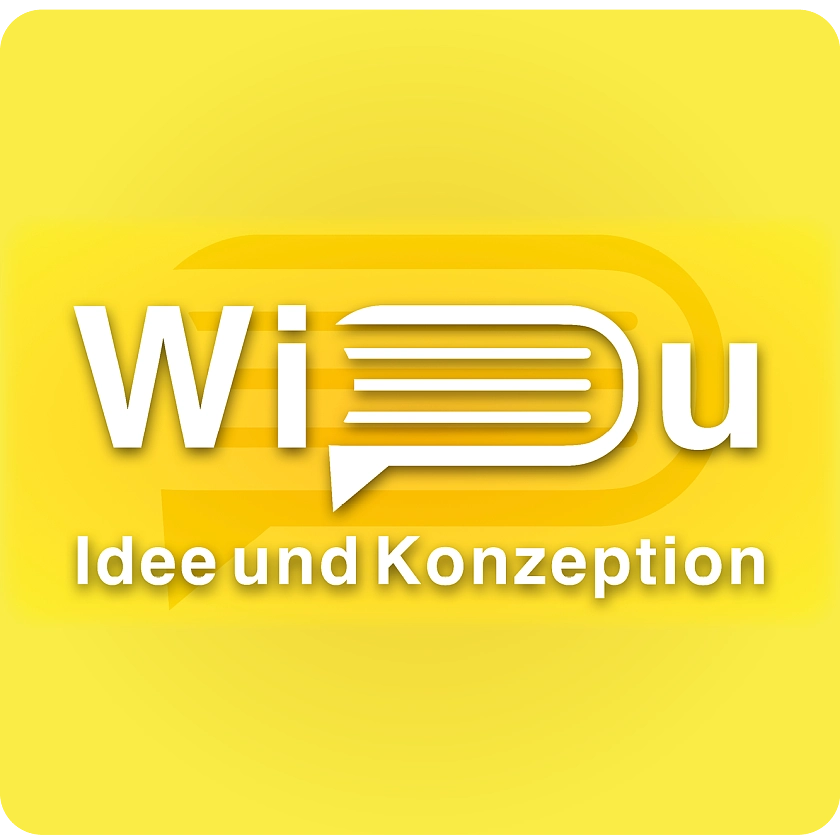 Logo Werkstatt inklusiver Deutschunterricht mit Text Idee und Konzeption