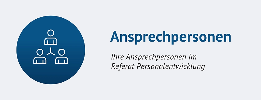 Symbol mit der Aufschrift Ansprechpersonen