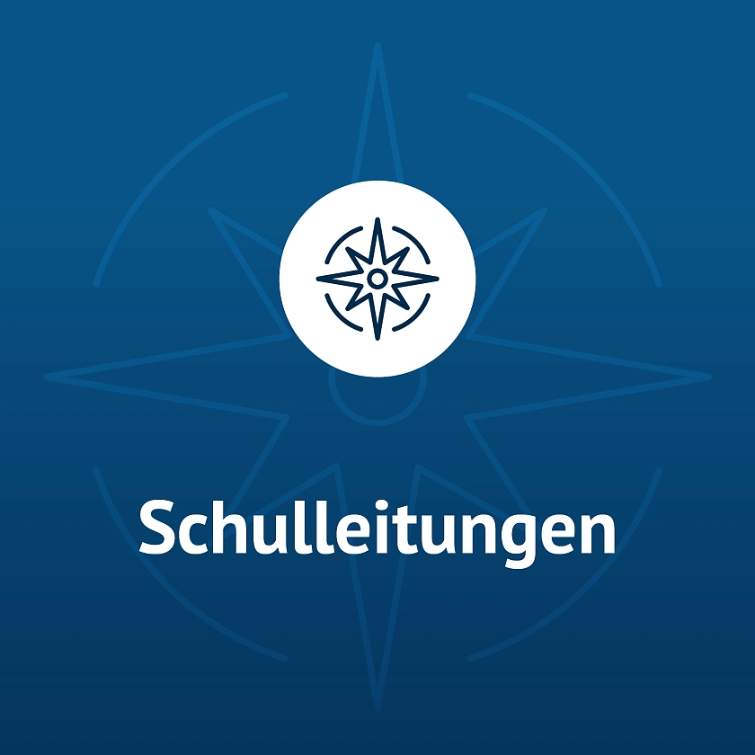 Symbol mit der Aufschrift Schulleitungen