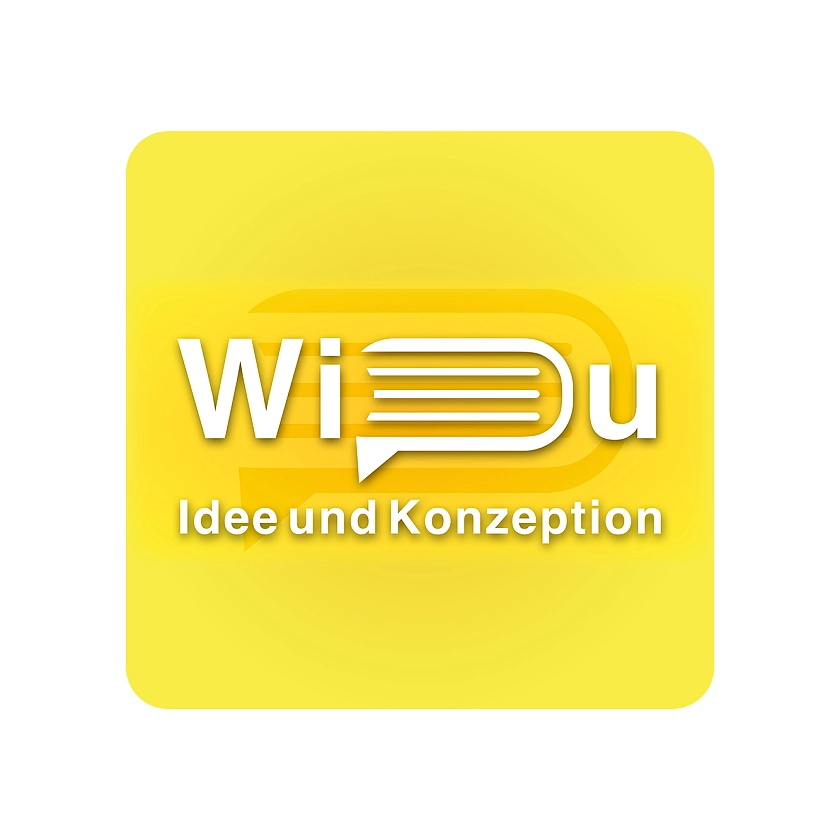 Logo Werkstatt inklusiver Deutschunterricht mit Text Idee und Konzeption