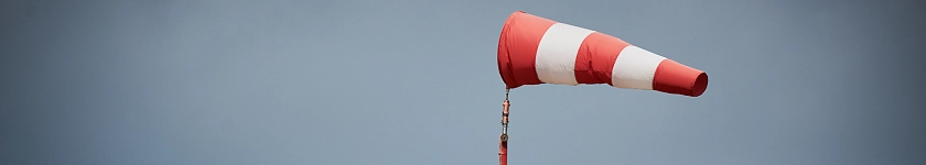 Windhose bei starker Brise