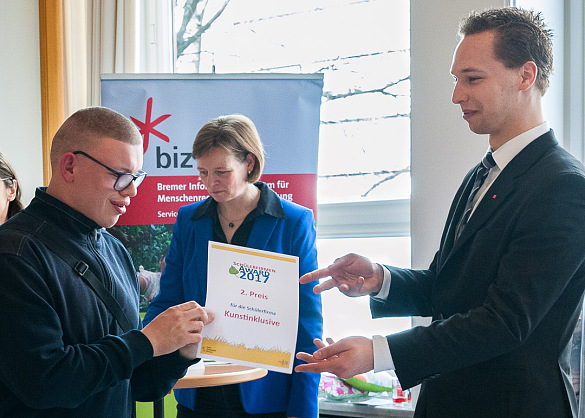 Verleihung des Schülerfirmen-Awards