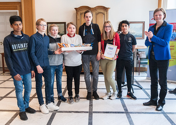 Verleihung des Schülerfirmen-Awards
