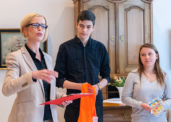 Verleihung des Schülerfirmen-Awards