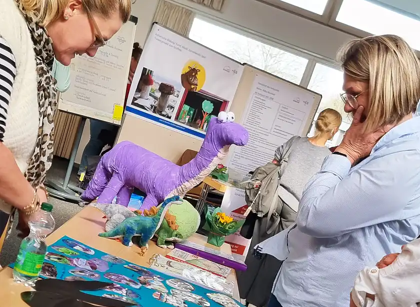 Ausstellung beim Markt der Möglichkeiten