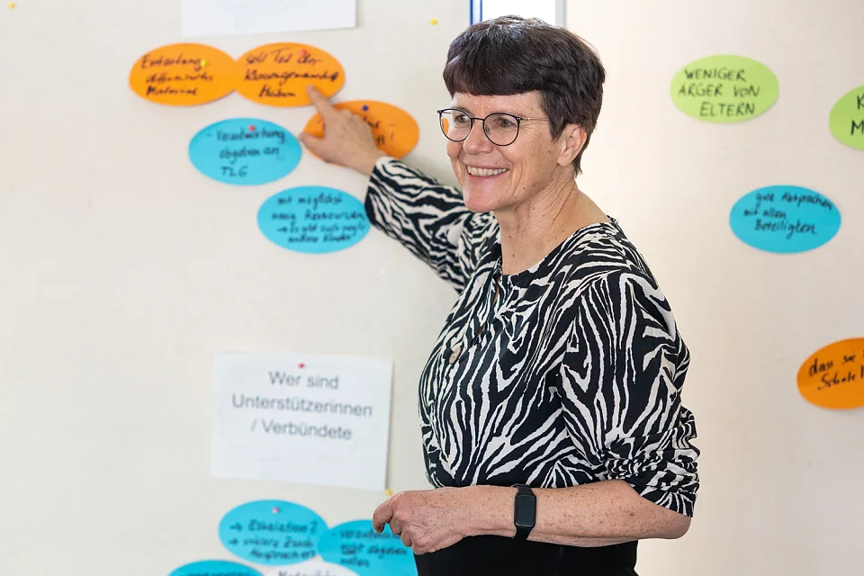 Meike Wittenberg moderiert Workshop