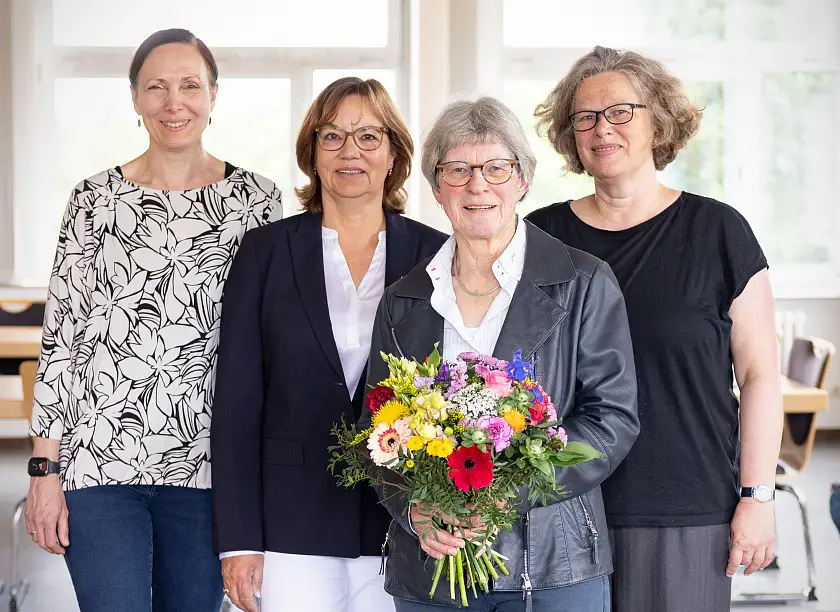 Staffelstabübergabe von Ursula Reimers an Birgit Struthoff