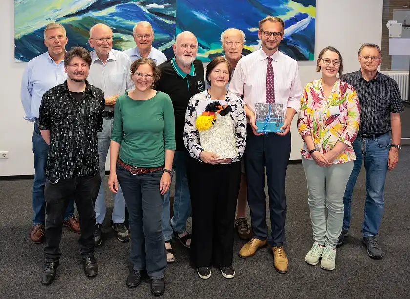 Gruppenbild Begrüßungsveranstaltung