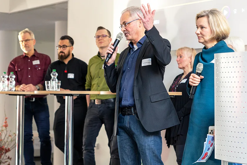 Podium beim Fachtag berufliche Bildung