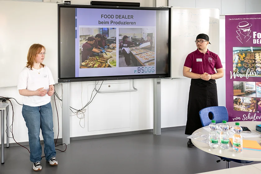 Fachtag berufliche Bildung: Schüler präsentieren ihre Schülerfirma