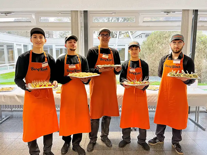 Auftaktveranstaltung: Schülerfirma BurgKiosk