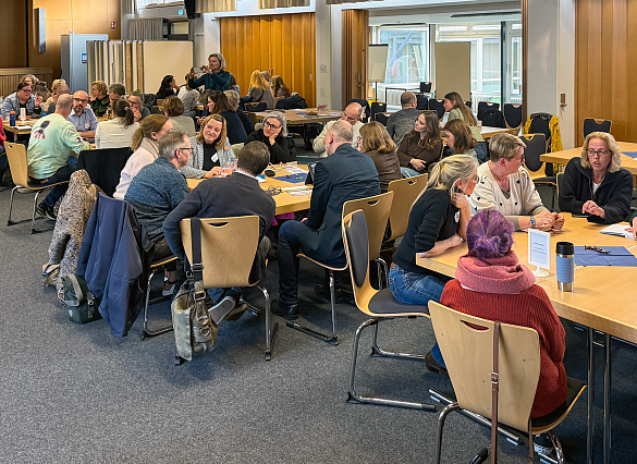 Publikum beim Kamingespräch