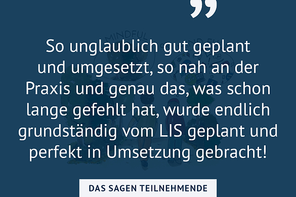 Das sagen Teilnehmende zur Qualifikationsreihe Achtsamkeit