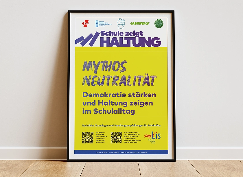 Plakat: Mythos Neutralität