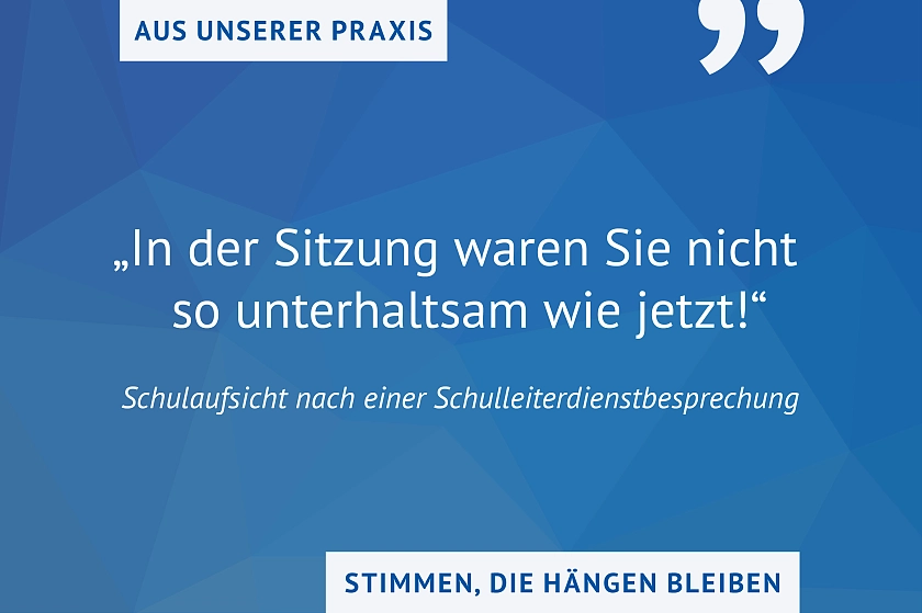 Stimmen aus der Praxis