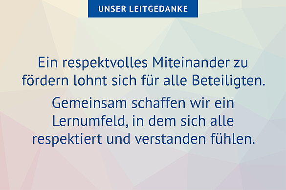 Leitgedanke unserer Arbeit