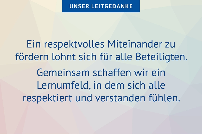 Leitgedanke unserer Arbeit