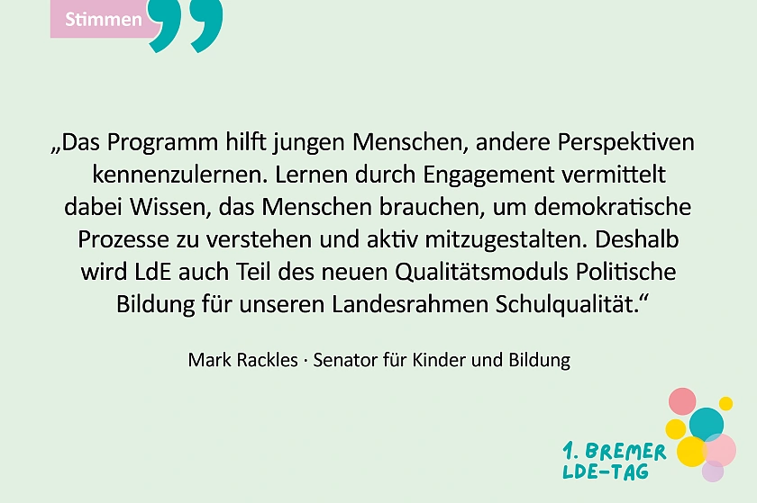 Stimmen zum LdE-Tag