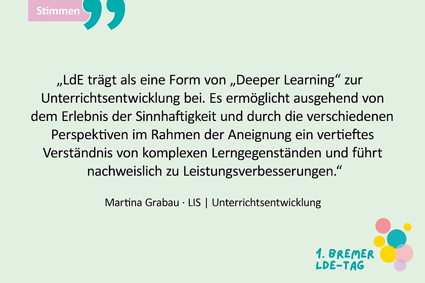 Stimmen zum LdE-Tag