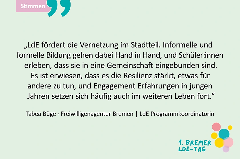 Stimmen zum LdE-Tag