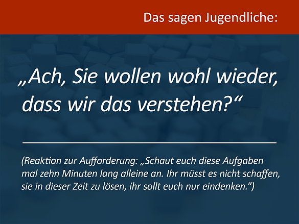 MSK: Zitat Jugendliche