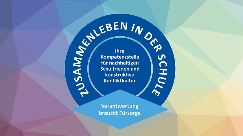 Grafik Zusammenleben in Schule