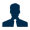 Symbol Silhouette eines Mannes mit Krawatte