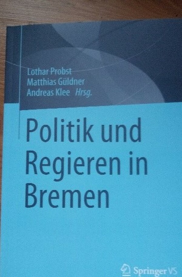 Cover des Buches Politik und Regieren in Bremen