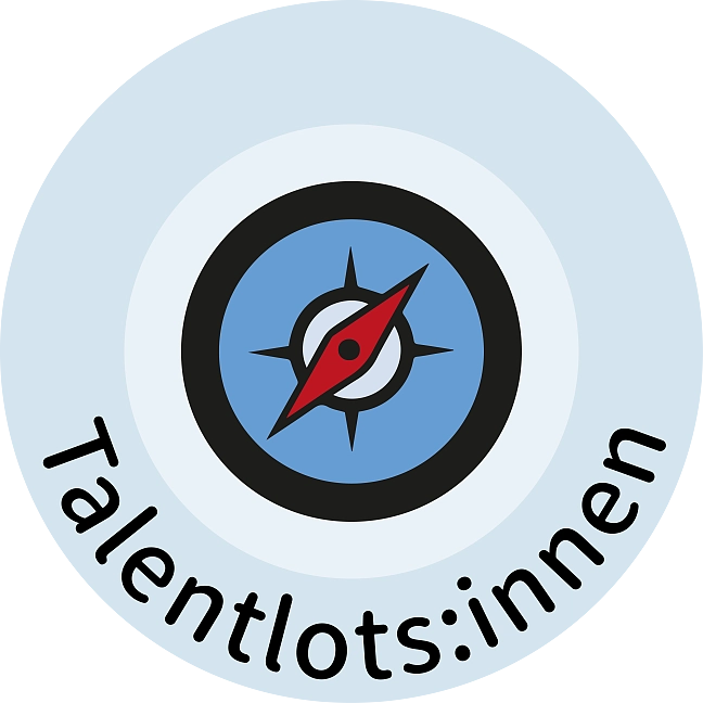 Logo der Talentlotsen: Kompass