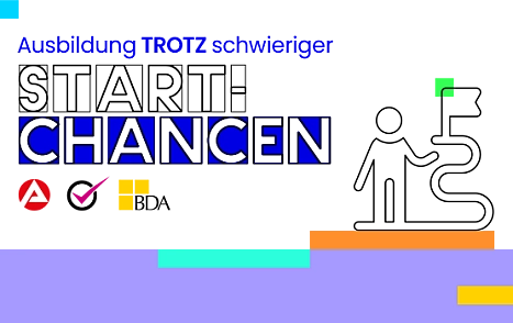 LOGO Ausbildung trotz schwieriger Startchancen