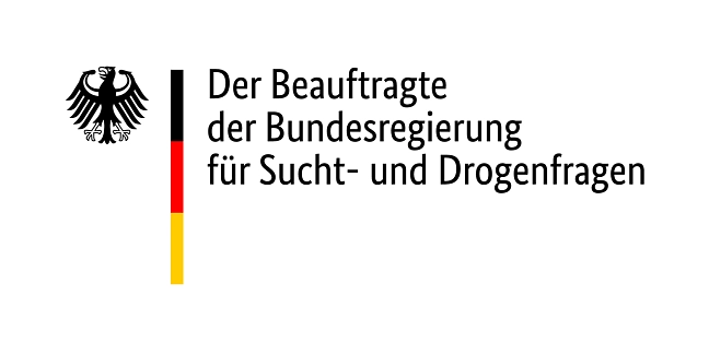 Logo des Beauftragen der Bundesregierung zu Sucht- und Drogenfragen