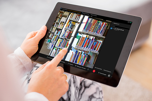 Virtuelle Bibliotheks­(ein)führungen ab 05.09.