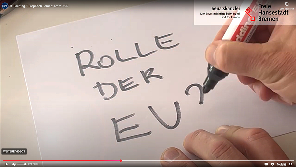 Screenshot eines Videos zum Fachtag