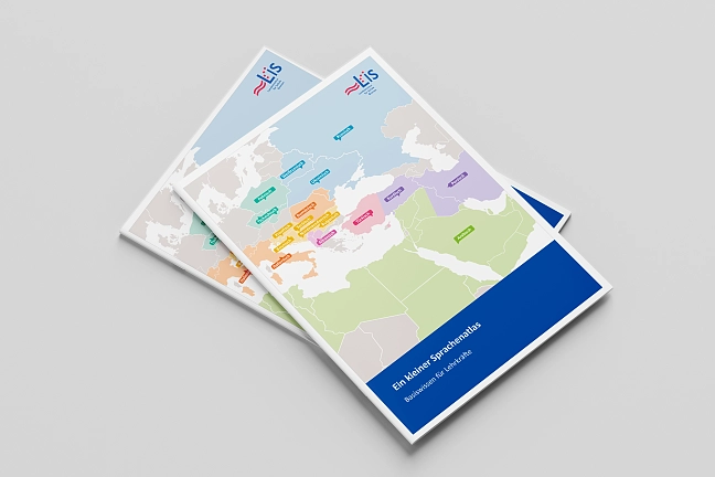 Abbildung des Sprachenatlas