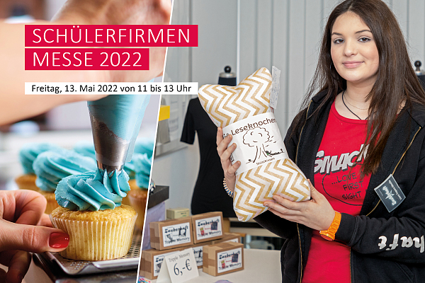 Kreativ, kunterbunt, köstlich: Schülerfirmen­messe am 13.5.
