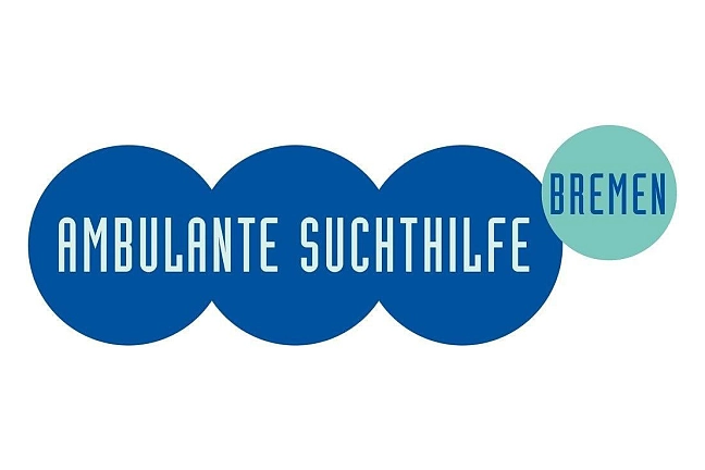 drei Blaue Kreise, in denen der Schriftzug 