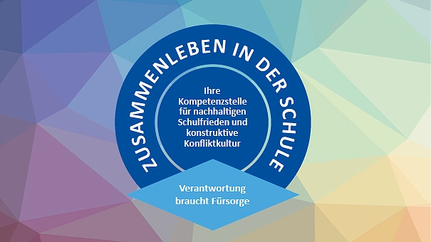 Grafik Zusammenleben in Schule