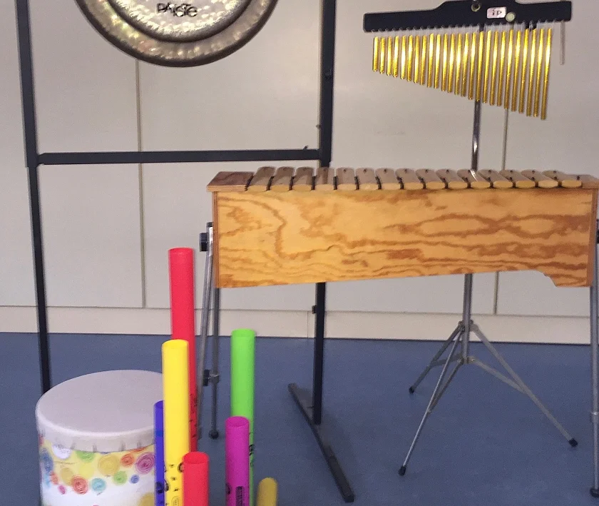 Musikinstrumente aus dem Musikunterricht